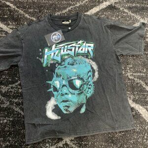 Hellstar Green Head Future is Hellstar Black T-Shirt Men’s Size Large